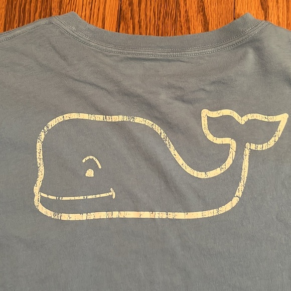 Vineyard Vines NBW light blue tee - Picture 2 of 5